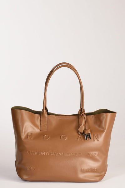 Borsa Shopping Marrone Donna