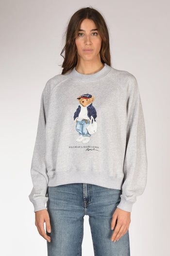Felpa Orso Grigio Donna - 2