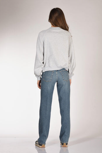 Felpa Orso Grigio Donna - 5
