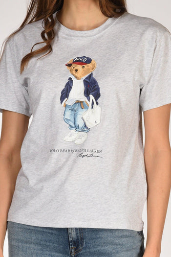 Tshirt Orso Grigio Donna - 3