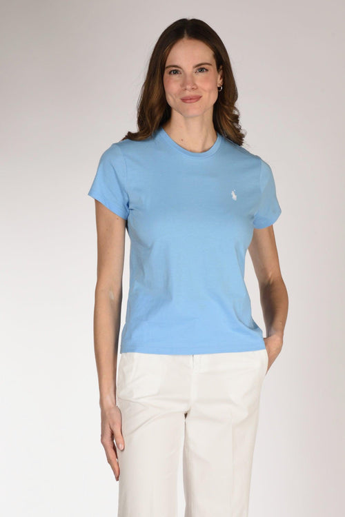 Tshirt M. Corta Azzurro Donna