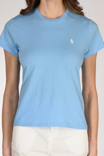 Tshirt M. Corta Azzurro Donna - 3