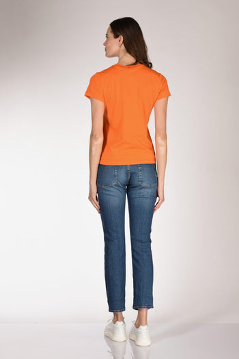 Tshirt M. Corta Arancio Donna - 5
