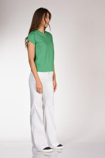 Tshirt M. Corta Verde Donna - 4