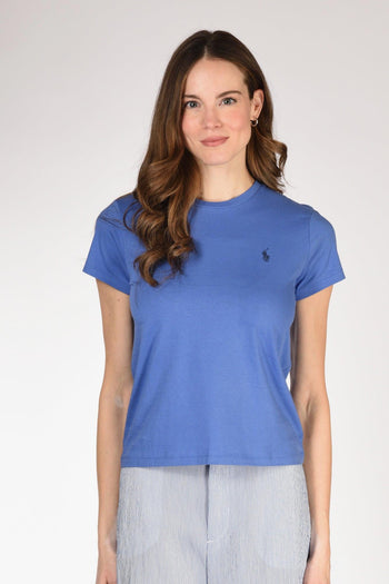 Tshirt M. Corta Azzurro Scuro Donna - 2