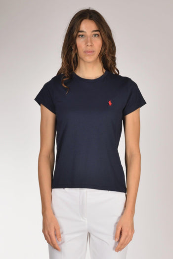 Tshirt M. Corta Blu Donna - 2