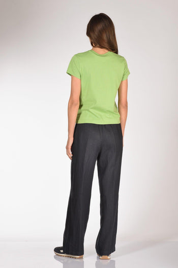 Tshirt M. Corta Verde Chiaro Donna - 5