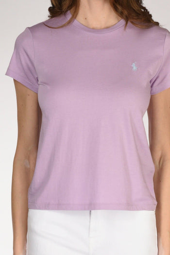 Tshirt M. Corta Viola Chiaro Donna - 3