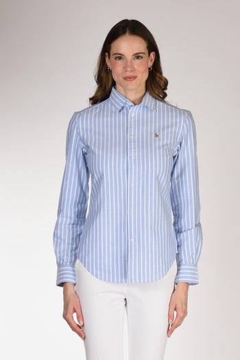 Camicia Rigata Azzurro/bianco Donna - 2