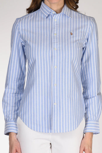 Camicia Rigata Azzurro/bianco Donna - 3