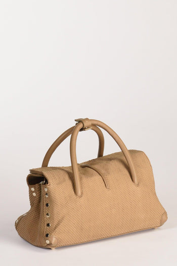 Borsa Dotta S Beige Donna - 4