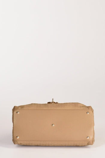 Borsa Dotta S Beige Donna - 6