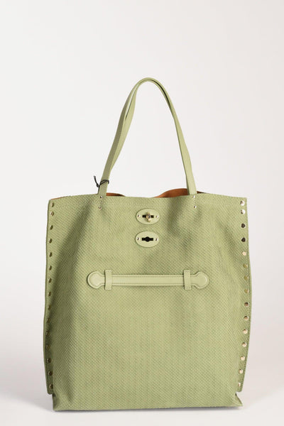 Borsa A Spasso M Verde Chiaro Donna