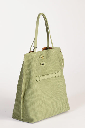Borsa A Spasso M Verde Chiaro Donna - 4