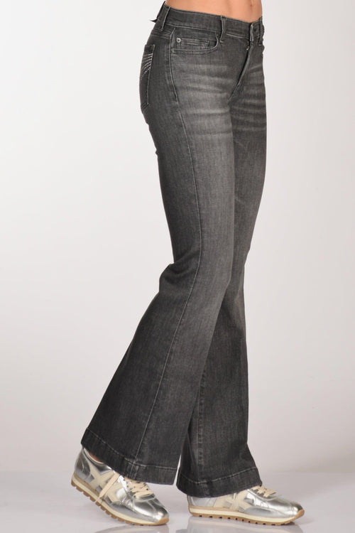 Jeans Dojo Grigio Scuro Donna