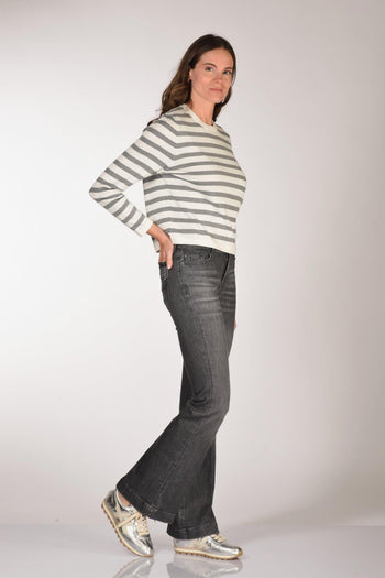 Jeans Dojo Grigio Scuro Donna - 2