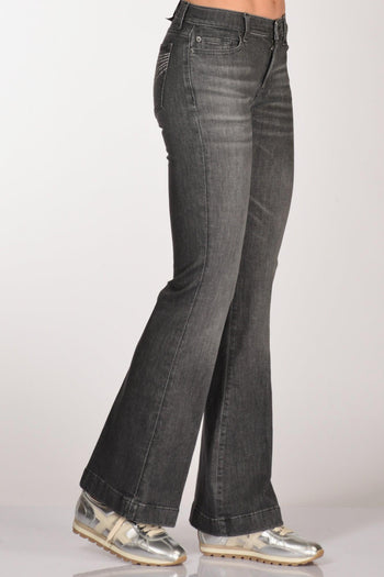 Jeans Dojo Grigio Scuro Donna - 4