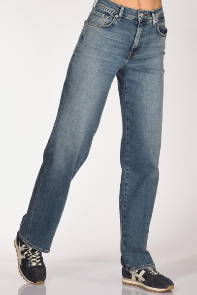 Jeans Stovepipe Blu Donna