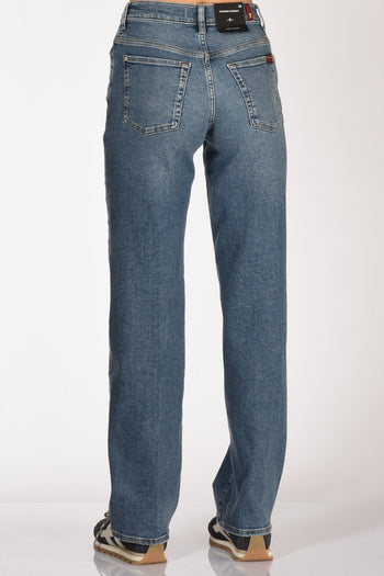 Jeans Stovepipe Blu Donna - 6