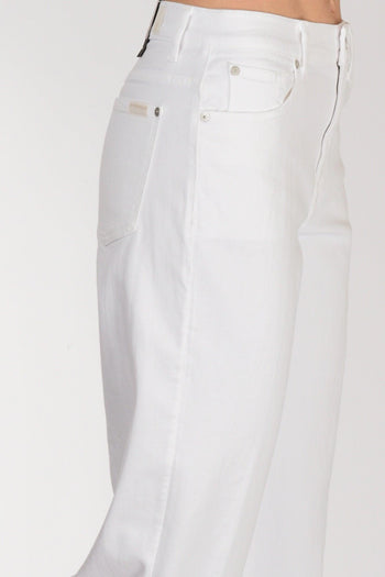 Jeans Stovepipe Bianco Donna - 4