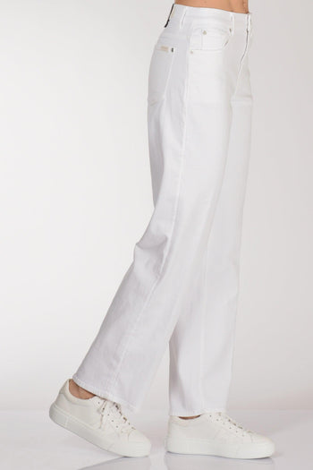 Jeans Stovepipe Bianco Donna - 5
