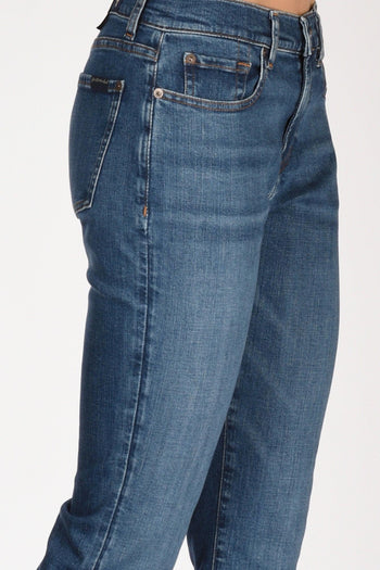 Jeans Relaxed Blu Donna - 4