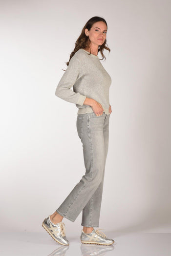 Jeans Calie Grigio Chiaro Donna - 2