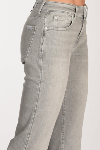 Jeans Calie Grigio Chiaro Donna - 4
