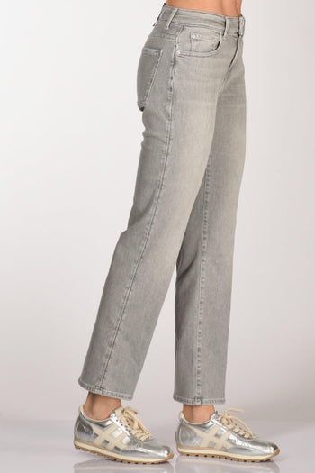 Jeans Calie Grigio Chiaro Donna - 5
