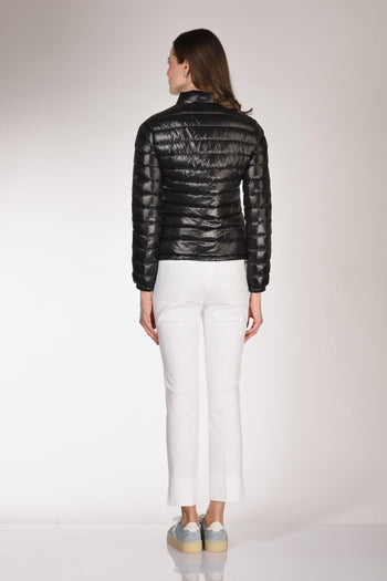 Piumino Zip Nero Donna - 5