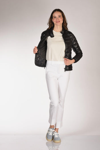Piumino Zip Nero Donna - 6