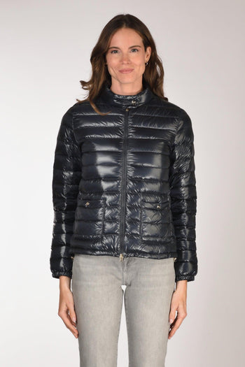Piumino Zip Blu Donna - 2
