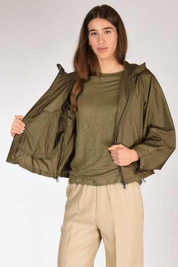 Giacca Crinkle Verde Donna - 6