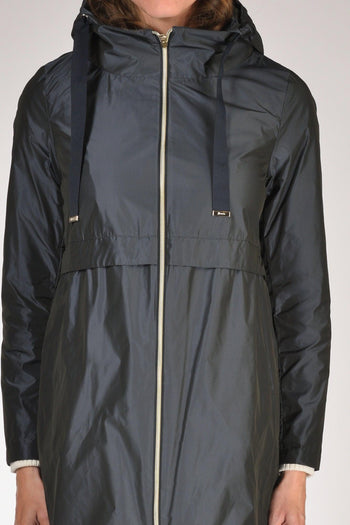 Parka Taffeta Blu Donna - 3