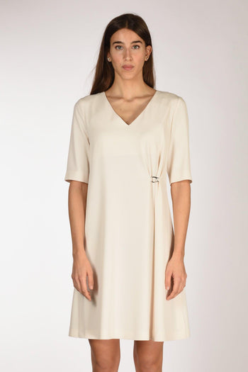 Abito Moschettone Bianco Donna - 2
