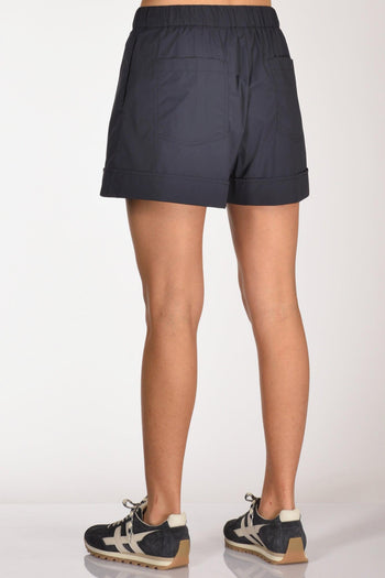 Bermuda Shorts Blu Donna - 6