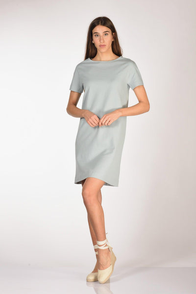 1901 Abito Oxford Azzurro Donna