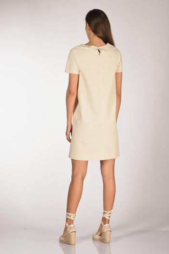 1901 Abito Oxford Beige Donna - 5