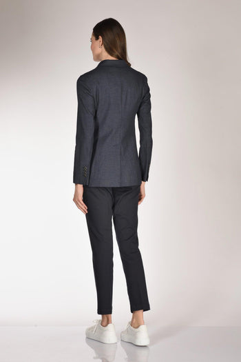 1901 Blazer Doppiopetto Blu Donna - 5