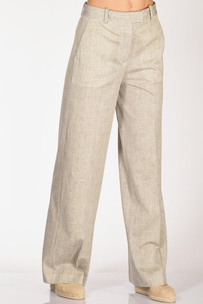 1901 Pantalone Masculin Beige Donna