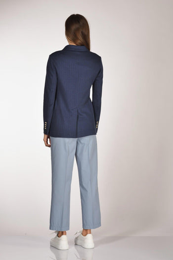 1901 Blazer Doppiopetto Blu Donna - 5