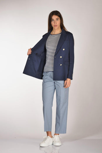 1901 Blazer Doppiopetto Blu Donna - 6