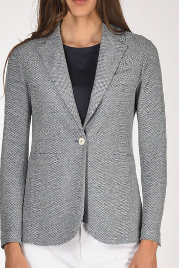 1901 Blazer Slim Long Blu Donna - 3