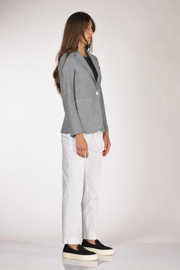 1901 Blazer Slim Long Blu Donna - 4