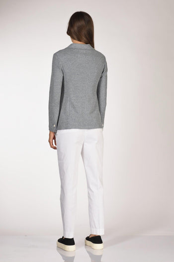 1901 Blazer Slim Long Blu Donna - 5