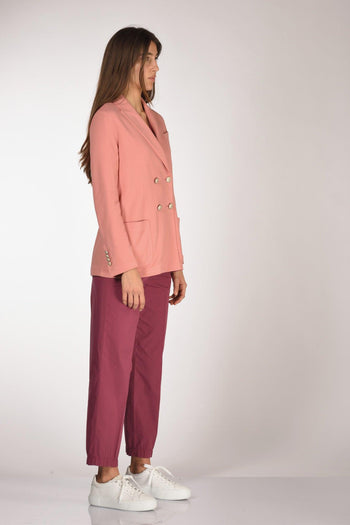 1901 Blazer Doppiopetto Rosa Donna - 4