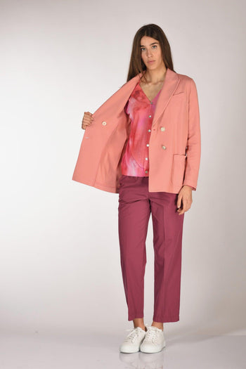 1901 Blazer Doppiopetto Rosa Donna - 6