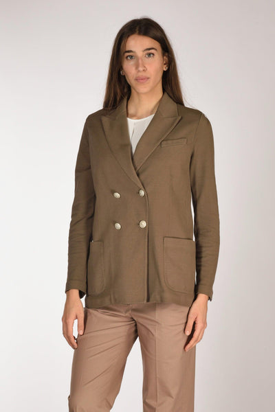 1901 Blazer Doppiopetto Marrone Donna