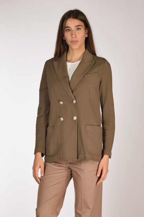 1901 Blazer Doppiopetto Marrone Donna