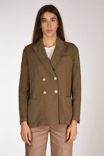 1901 Blazer Doppiopetto Marrone Donna - 2
